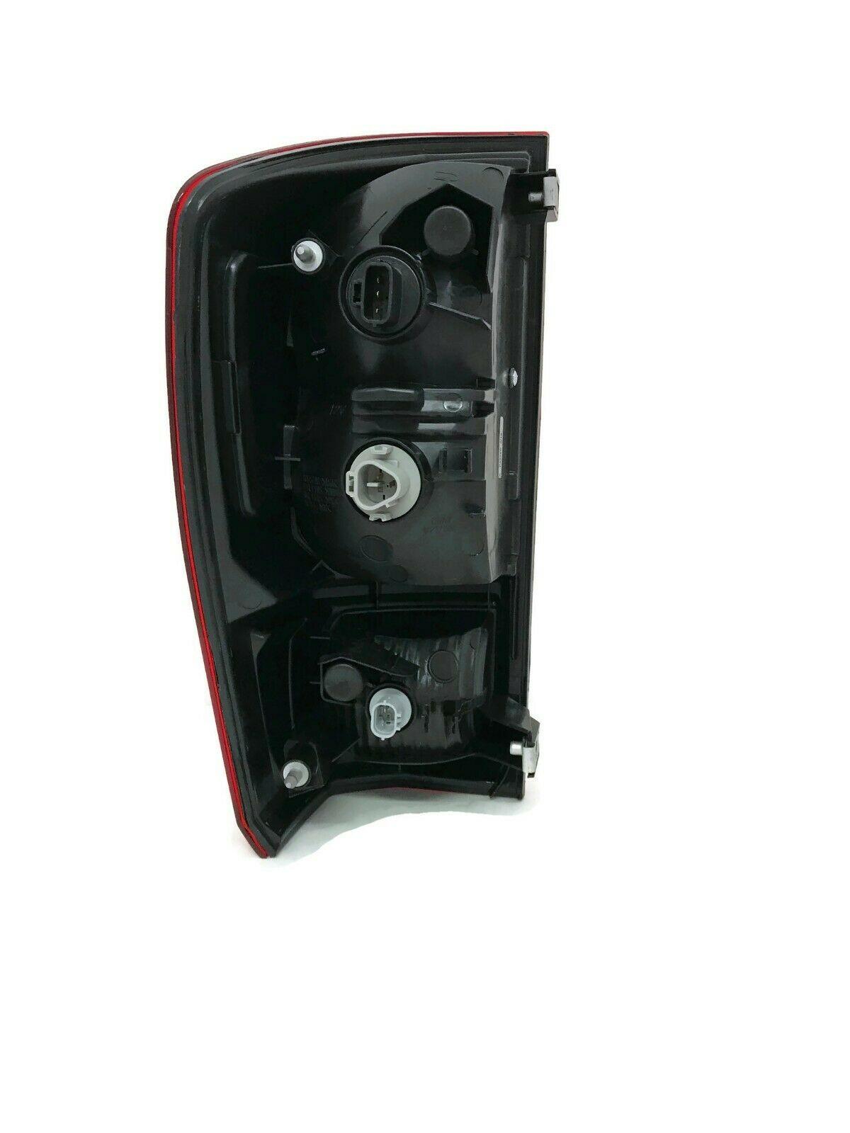 2016-2019 Toyota Tacoma Tail Lamp Driver Side Red Bezel Base/Sr/Sr5/Sr+ , TO2800197. Durable and impact-resistant.