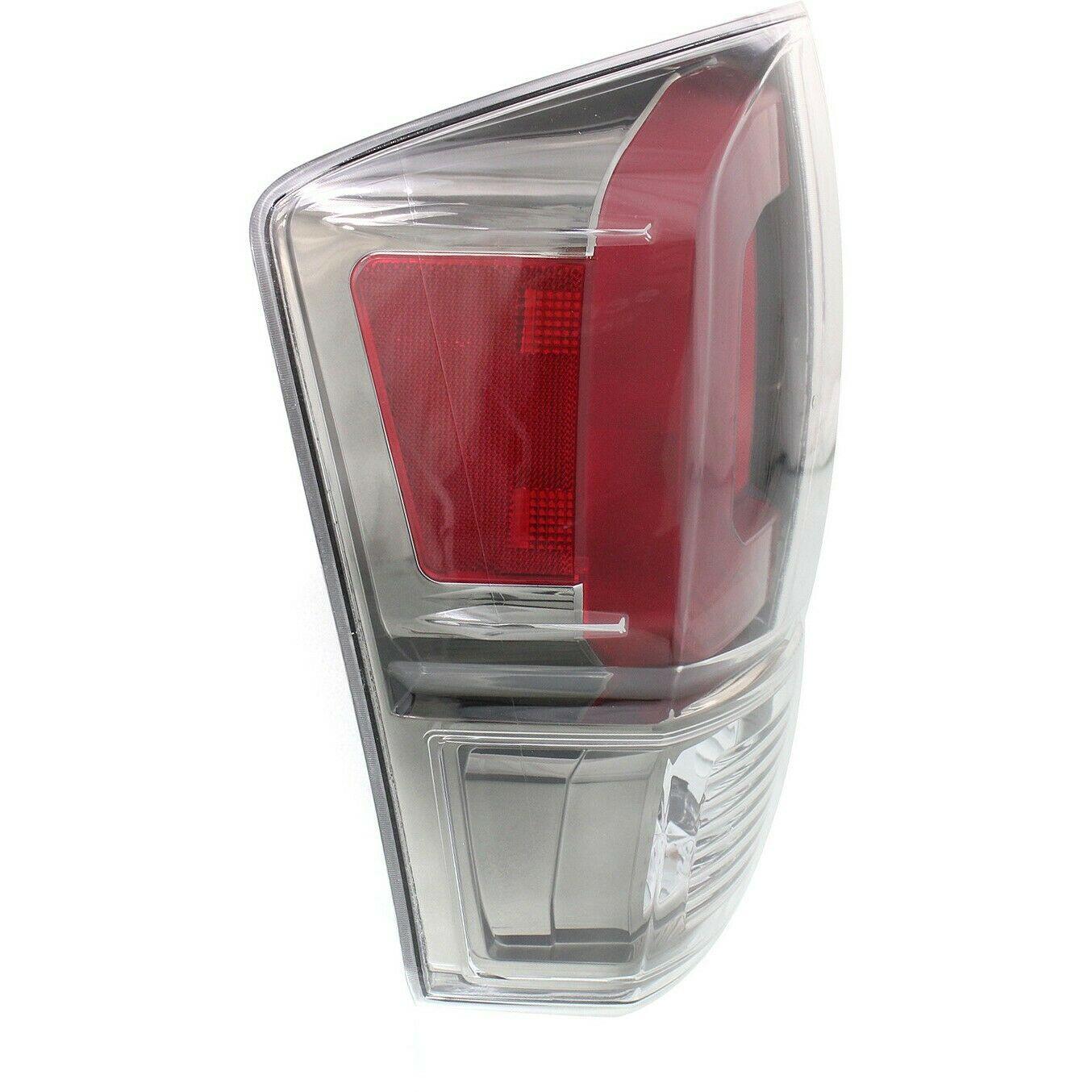 2016-2019 Toyota Tacoma Tail Lamp Driver Side Smoked Bezel Ltd Model , TO2800199.   component.