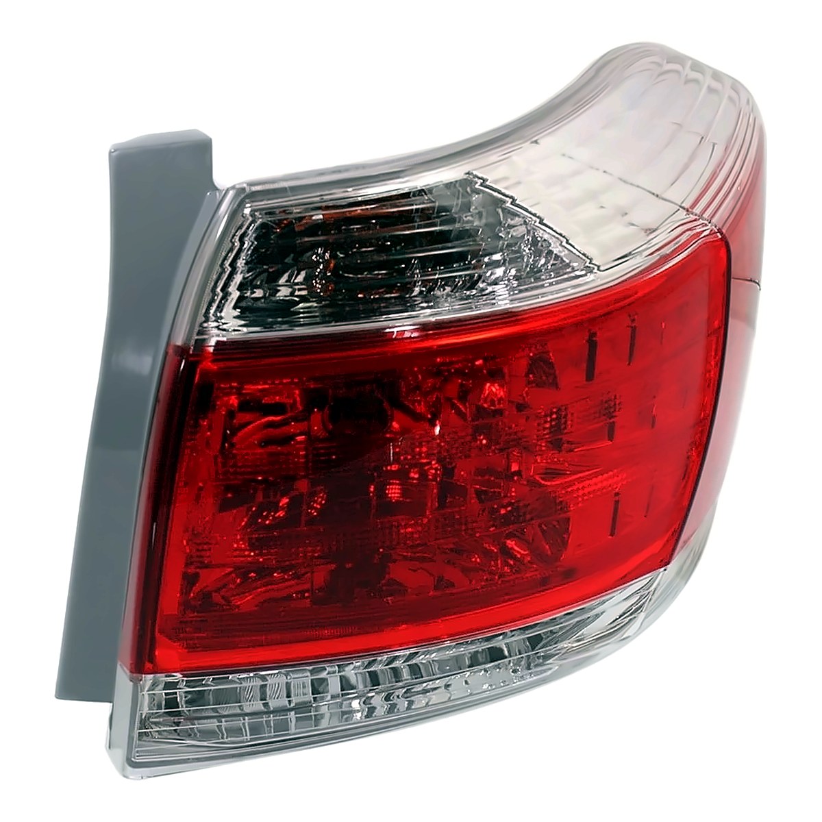 2011-2013 Toyota Highlander Passenger Side Tail Lamp, to2801185. Front view.