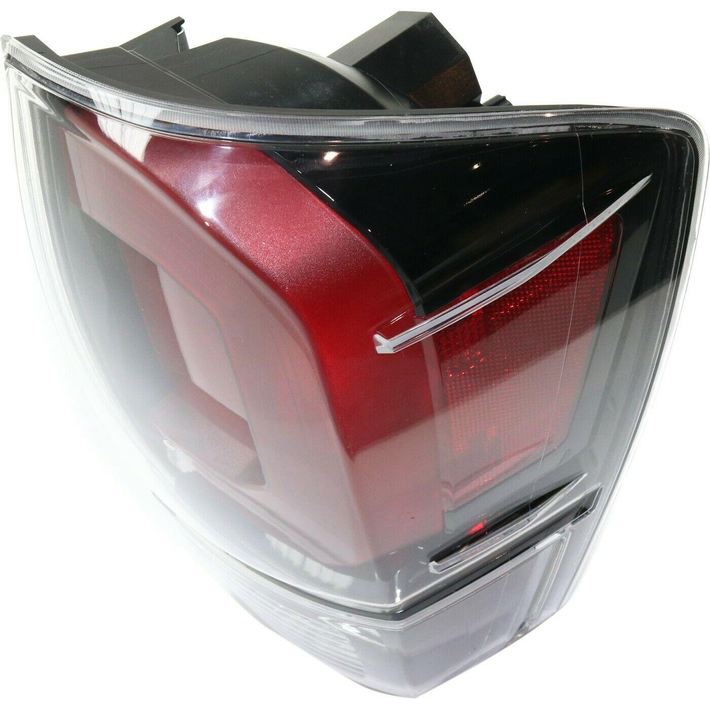 2017-2019 Toyota Tacoma Tail Lamp Passenger Side Black Bezel , TO2801201. High-strength and long-lasting.