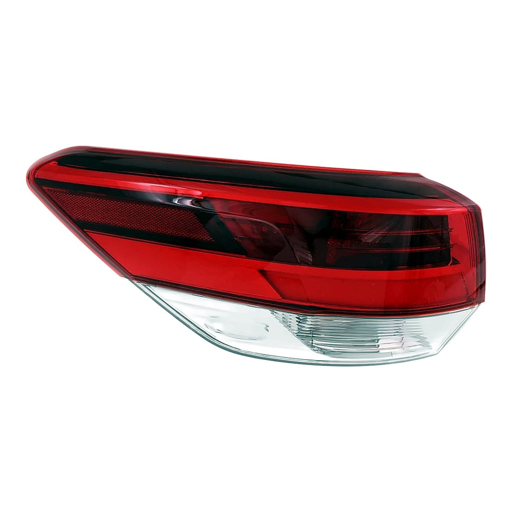 2018-2019 Toyota Highlander Driver Side Tail Lamp, to2804143. Front view.