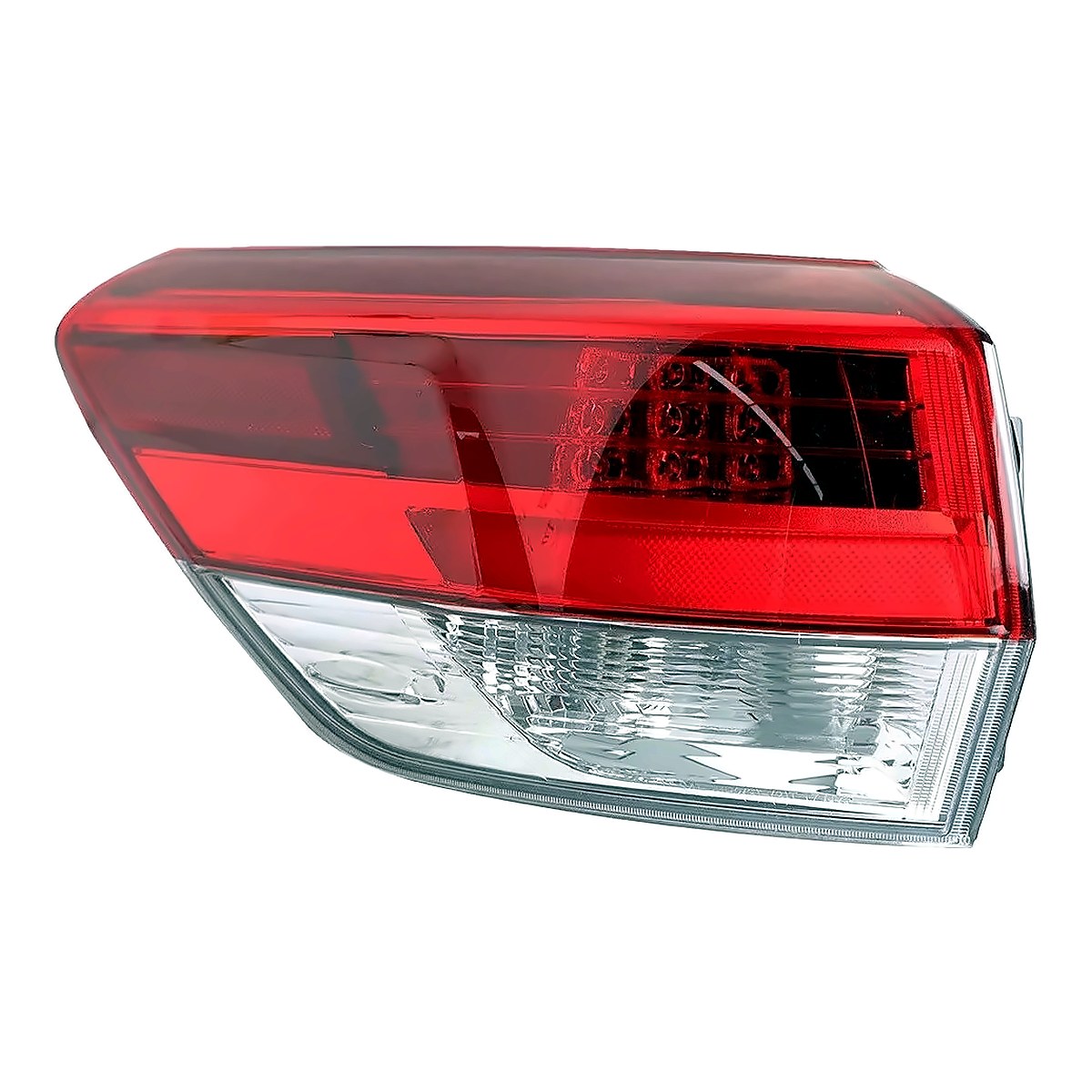 2018-2019 Toyota Highlander Hybrid Passenger Side Tail Lamp, to2805143. Front view.