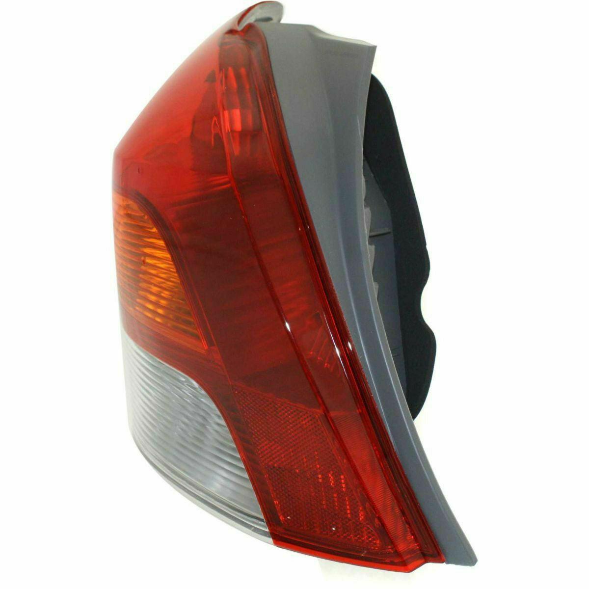 2009-2011 Toyota Yaris Hatchback Tail Lamp Driver Side , TO2818144. Side view of the replacement part.