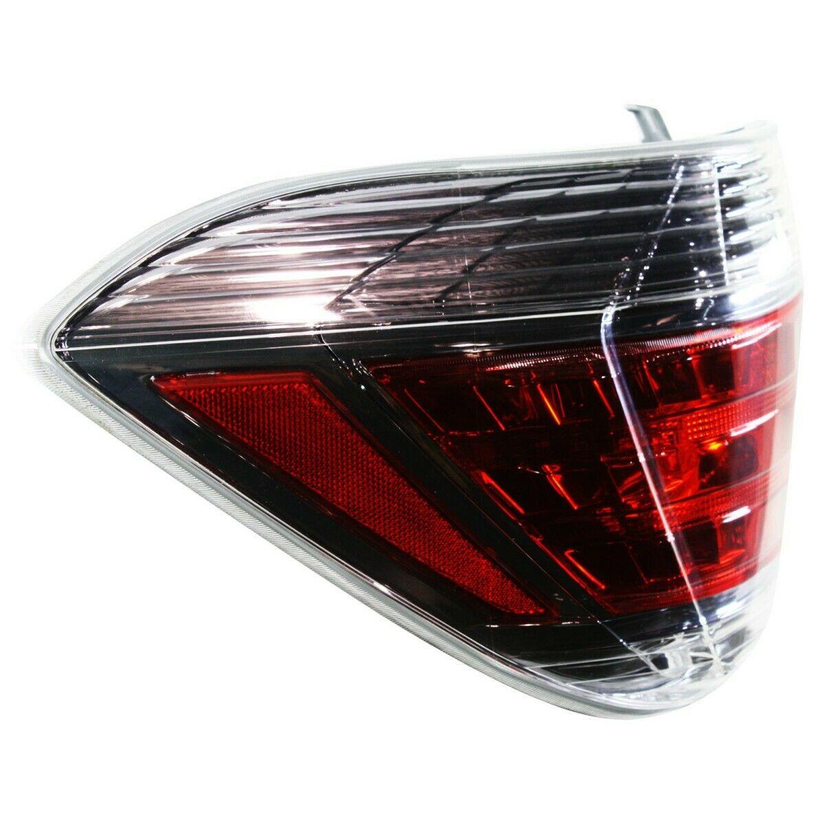 2011-2013 Toyota Highlander Hybrid Tail Lamp Driver Side , TO2818149. Replacement part ready for install.
