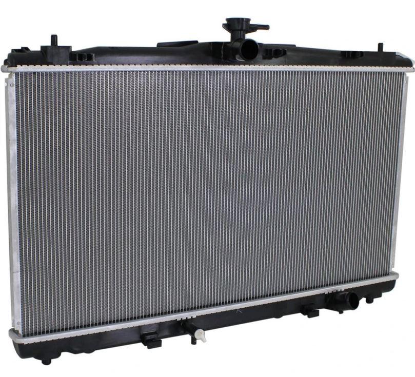 2012-2017 Toyota Camry Hybrid Radiator , TO3010338. Installed view for reference.