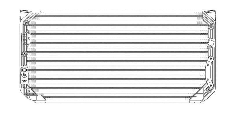 1993 Toyota Corolla Sedan Condenser , TO3030113. Direct fit for easy installation.