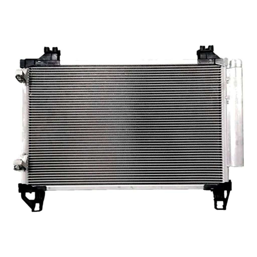 2007-2011 Toyota Yaris Sedan Condenser 3580, to3030208. Front view.