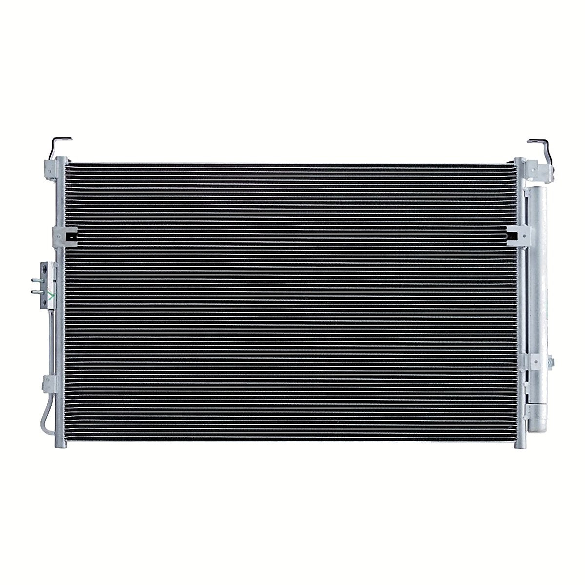 2015-2019 Toyota Yaris Hatchback Front Condenser 30048, to3030333. Front view.