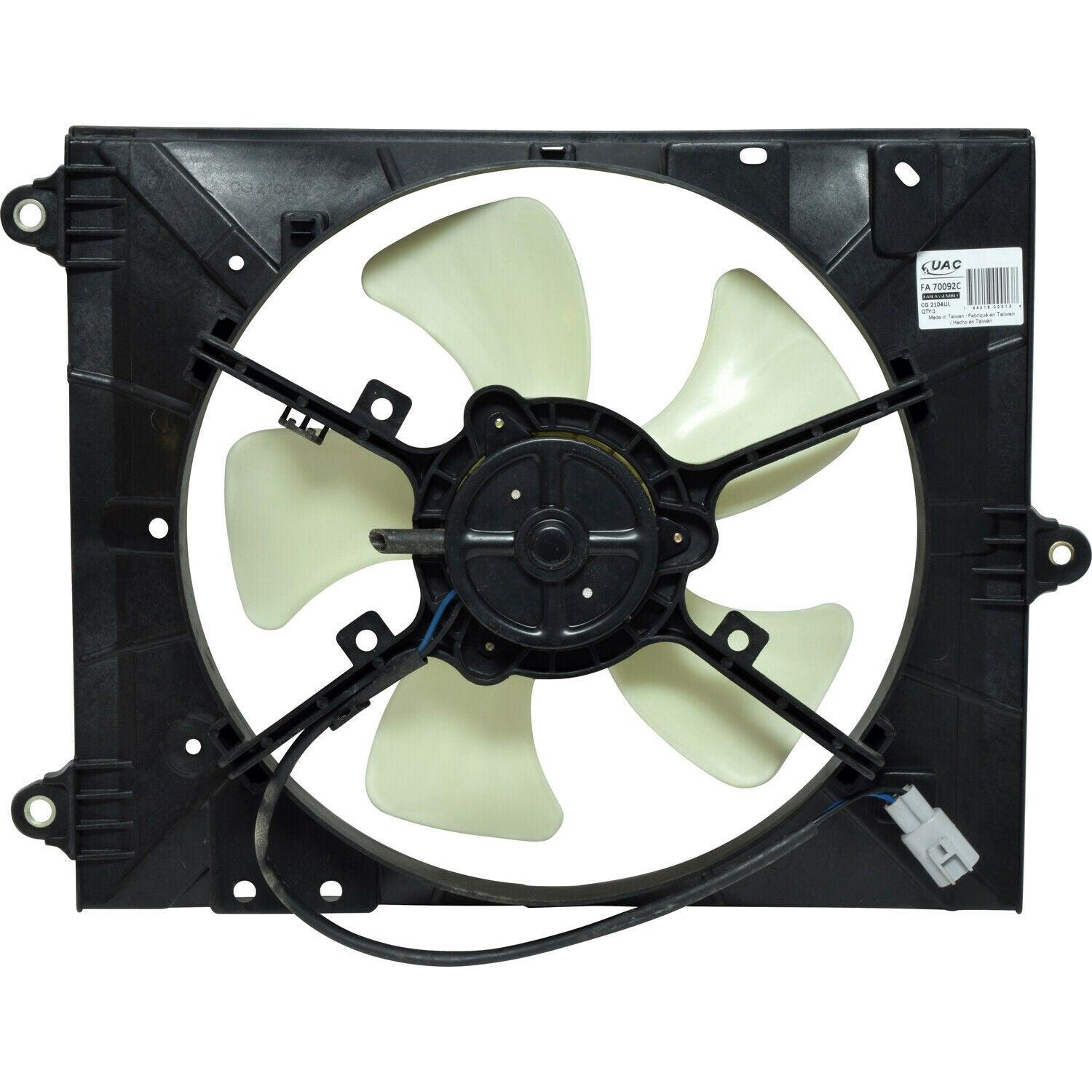 1992-1996 Toyota Camry Ac Fan Assy V6 , TO3115109. Angle view for visual reference.