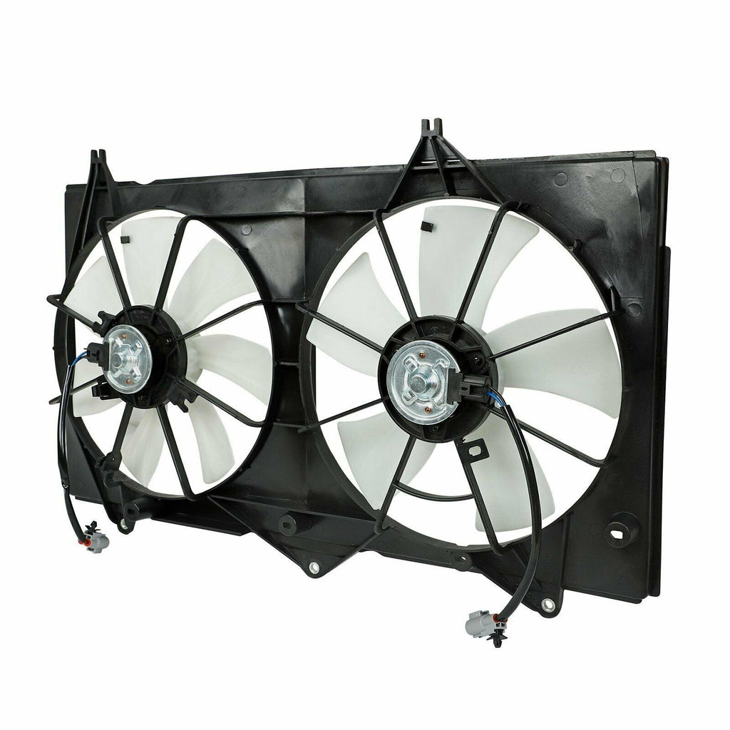 2002-2006 Toyota Camry Cooling Fan Assy 4Cyl , TO3115122. Installed view for reference.
