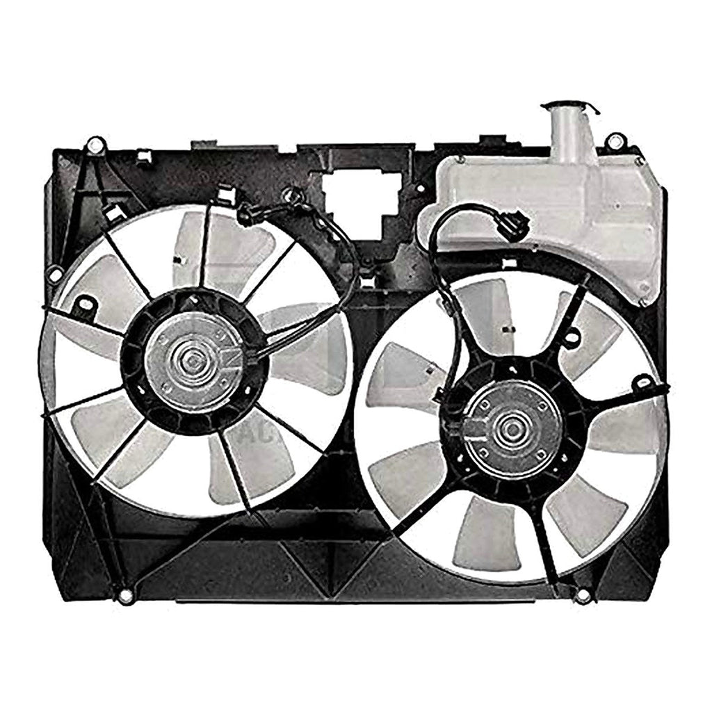2005-2006 Toyota Sienna Front Cooling Fan, to3115144. Front view.