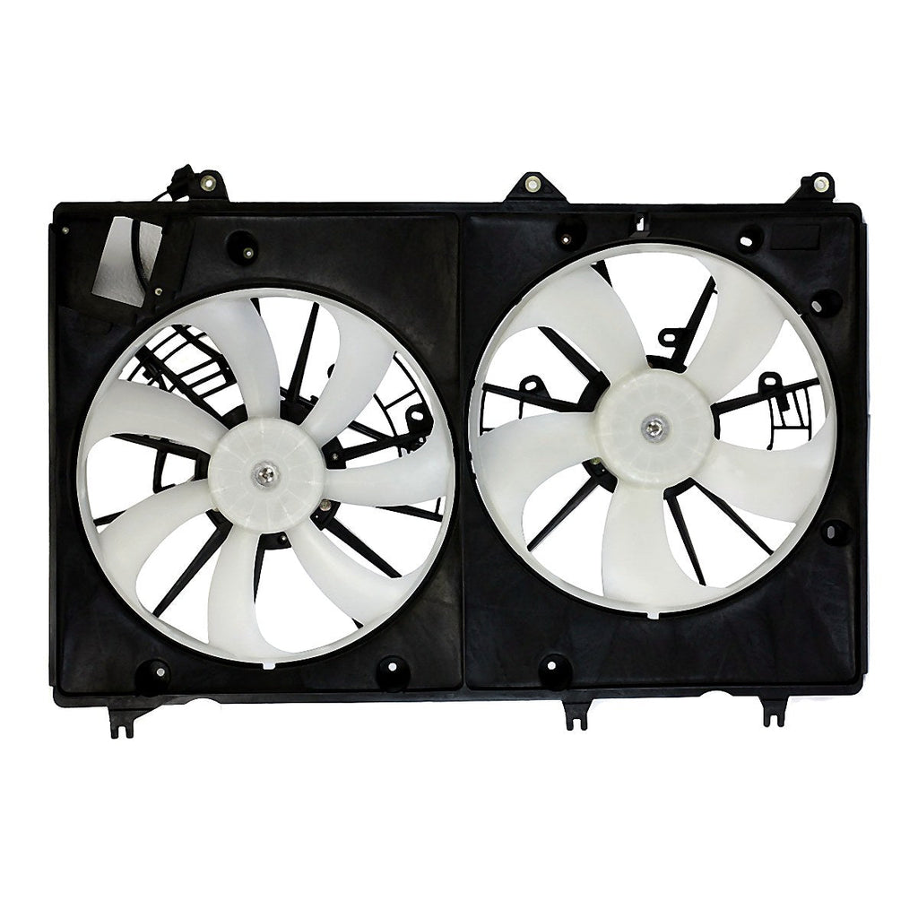 2008-2010 Toyota Highlander Cooling Fan, to3115154. Front view.