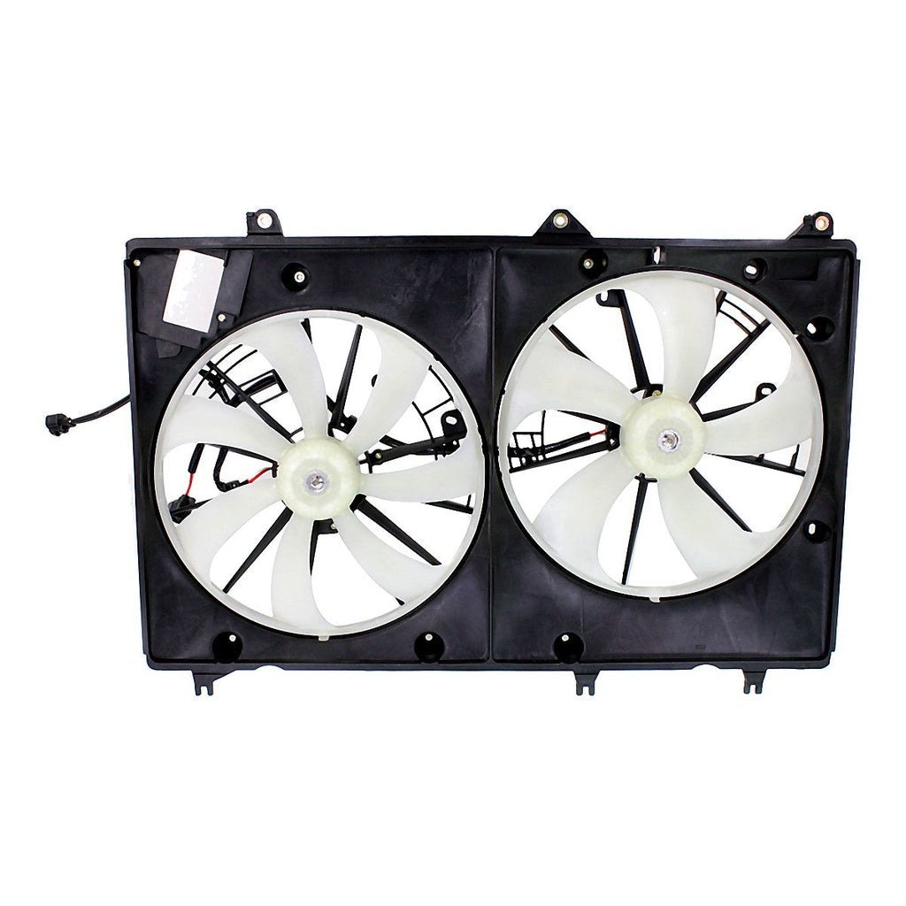 2008-2010 Toyota Highlander Cooling Fan, to3115155. Front view.