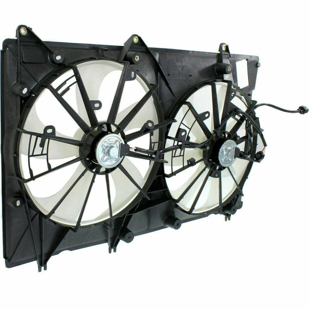 2008-2010 Toyota Highlander Cooling Fan Assy 3.5L Without Towing Pkg , TO3115155. Professional-grade auto body part.