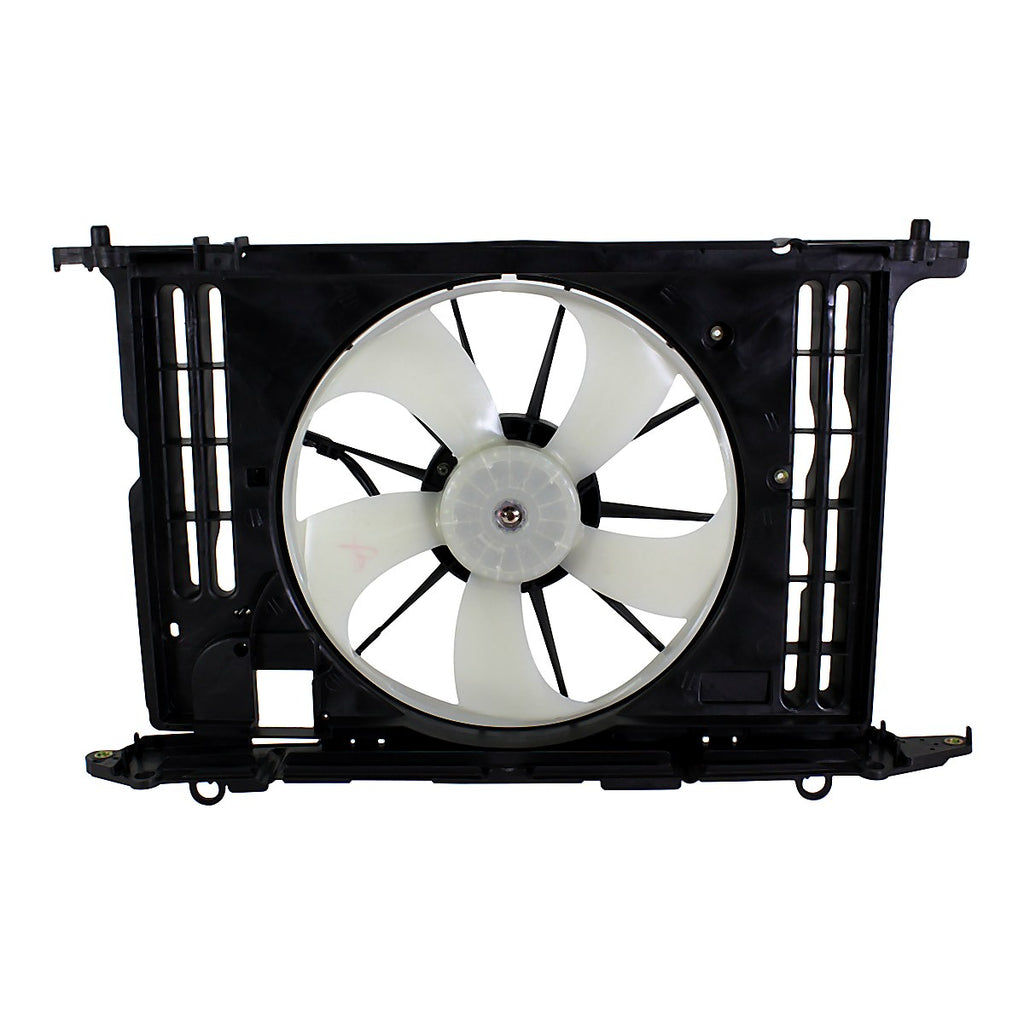2009-2013 Toyota Corolla Sedan Cooling Fan, to3115156. Front view.