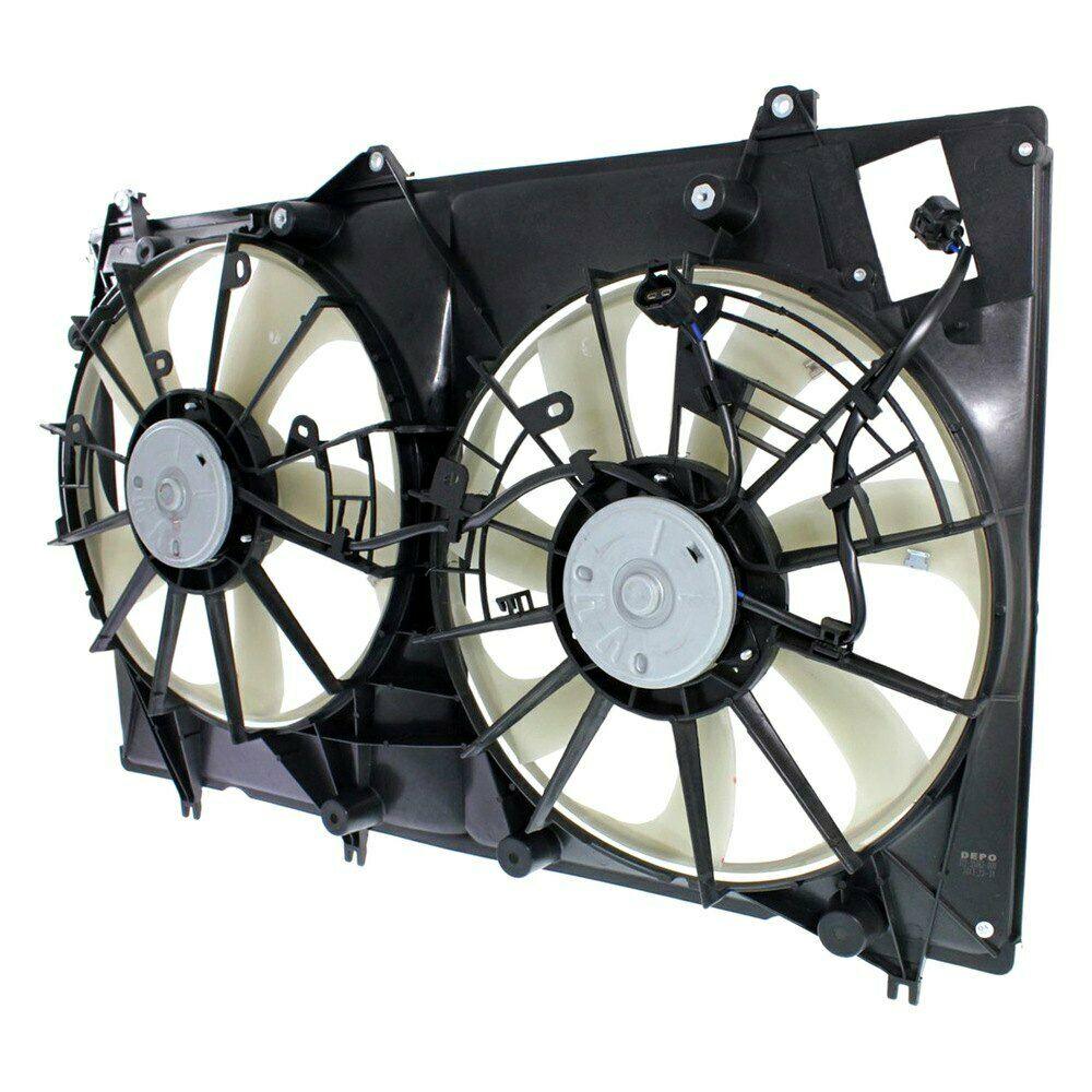 2011-2013 Toyota Highlander Cooling Fan Assy 3.5L With Towing , TO3115171. Perfect fit and finish.