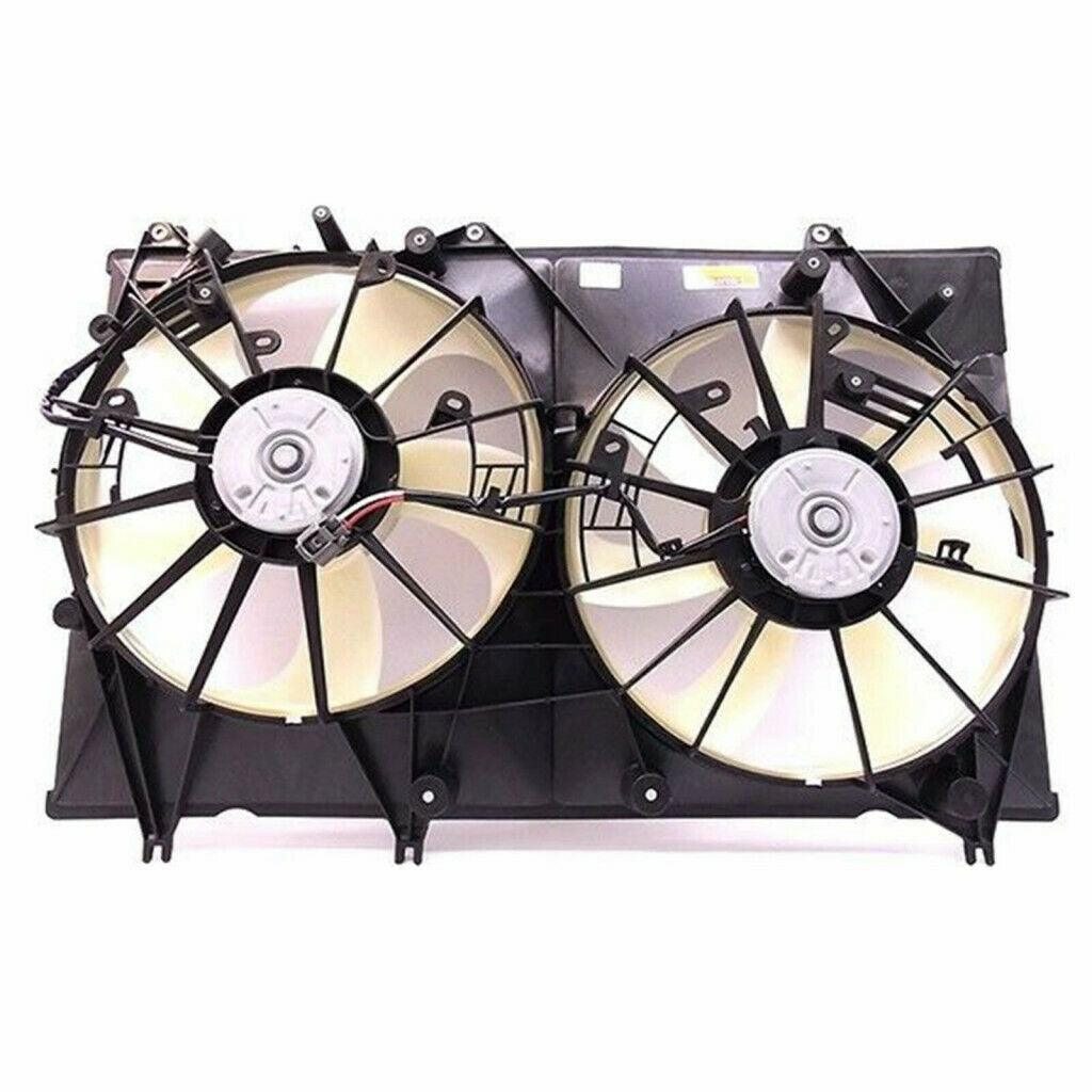 2008-2010 Toyota Highlander Cooling Fan Assy Hyb With Dual Controllers , TO3115178. Made with quality materials.
