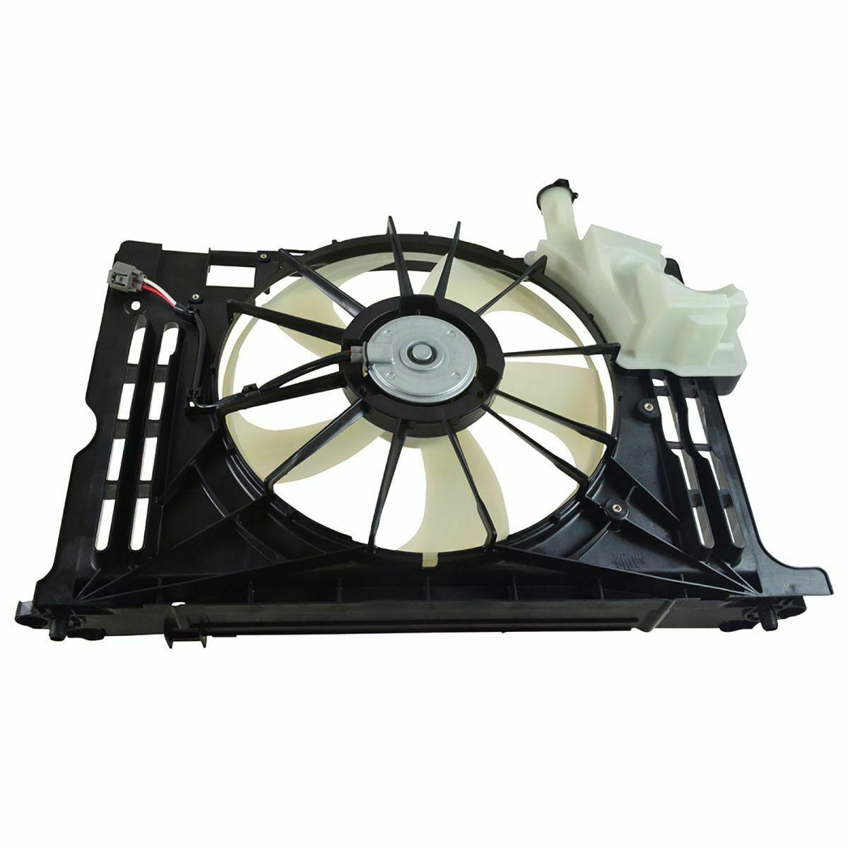 2014-2019 Toyota Corolla Sedan Cooling Fan Assy 4Cyl Without Control Module , TO3115181. OEM-style replacement.