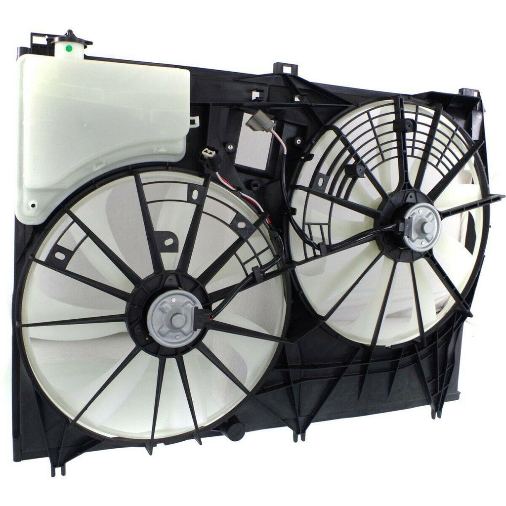 2020 Toyota Highlander Cooling Fan Assy 2Fan Assys Side By Side Without Tow Pkg , TO3115195. Designed for OEM alignment.