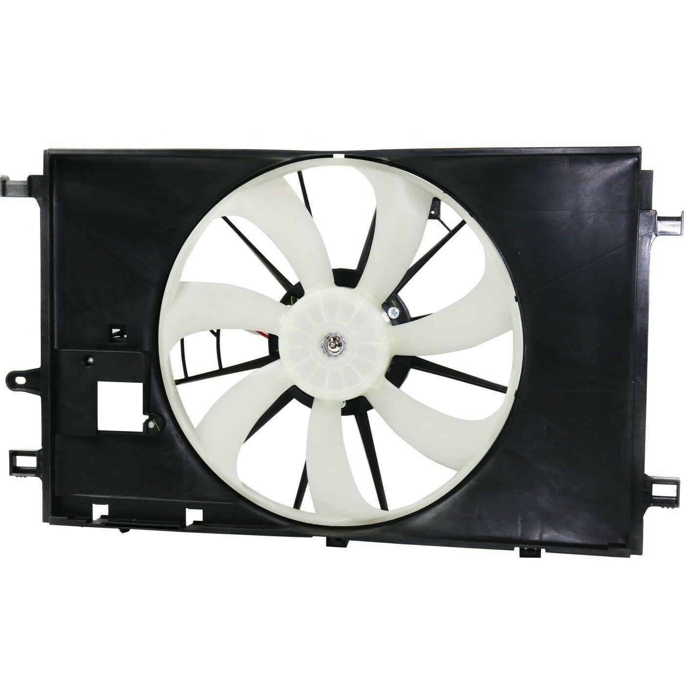2018-2019 Toyota CHR Cooling Fan Assembly Withoutne Big Fan Assembly , TO3115199. OEM-style replacement.