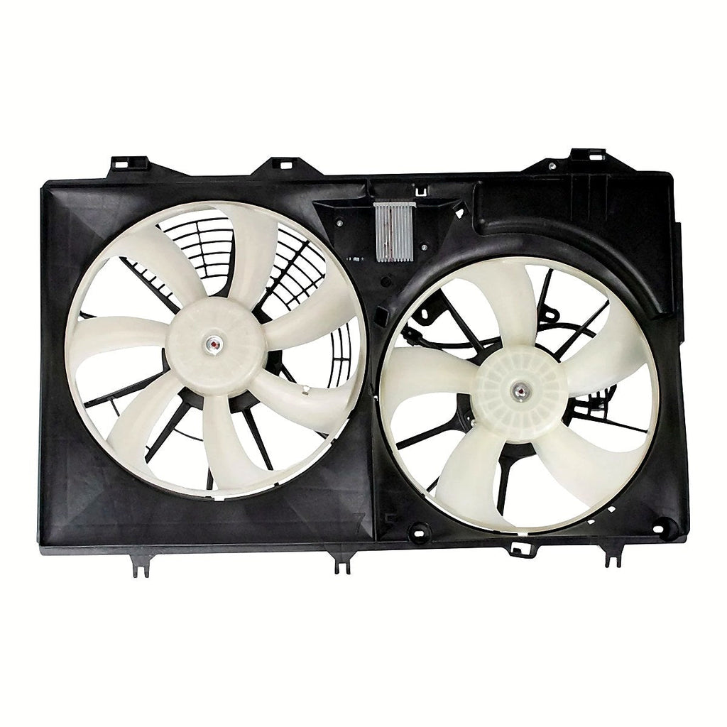 2017-2020 Toyota Sienna Cooling Fan, to3115200. Front view.