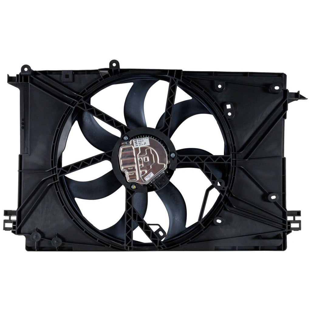 2019-2021 Toyota Rav4 Cooling Fan Assy 2.5L L4 , TO3115208. Angle view for visual reference.
