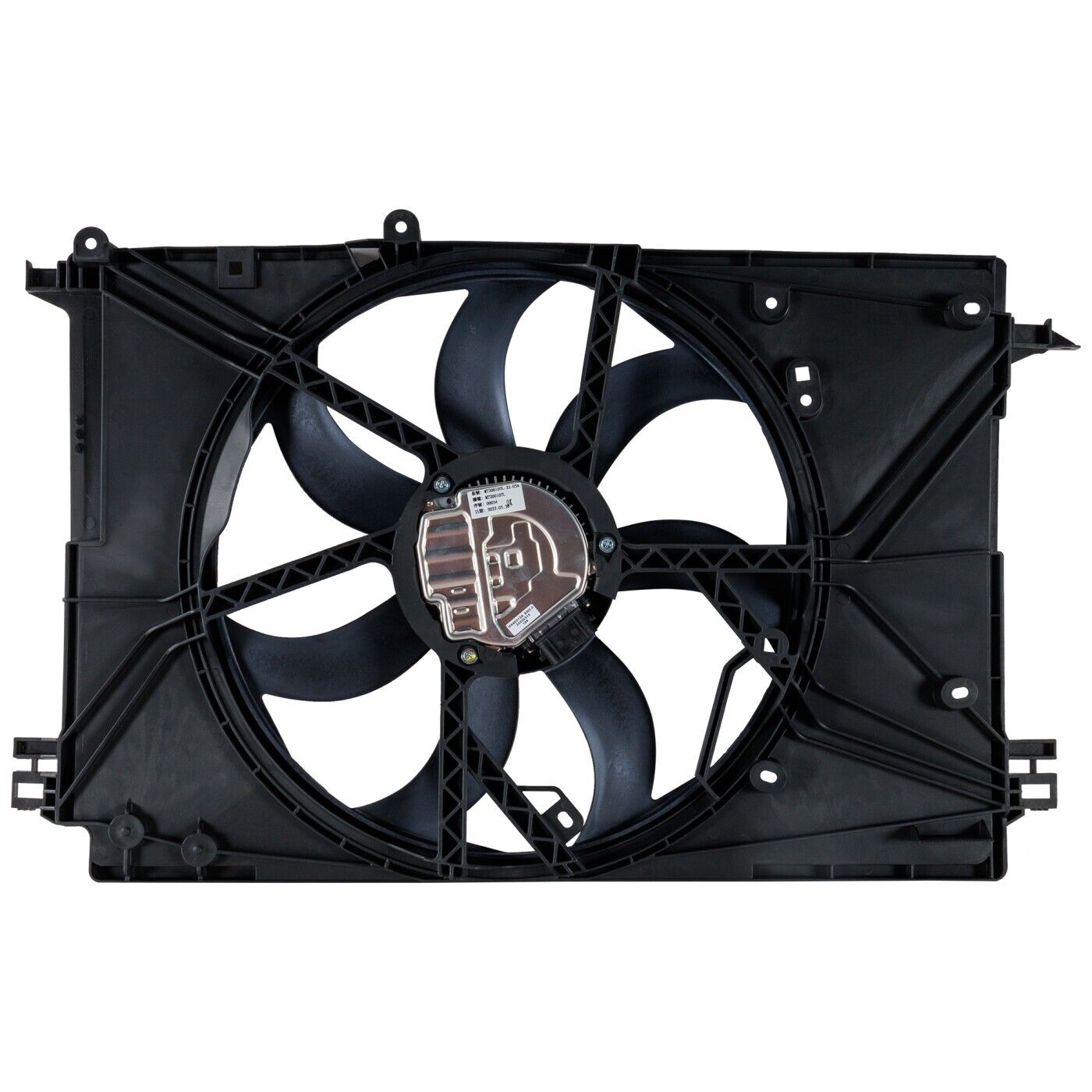 2019-2021 Toyota Rav4 Cooling Fan Assy 2.5L L4 , TO3115208. Angle view for visual reference.