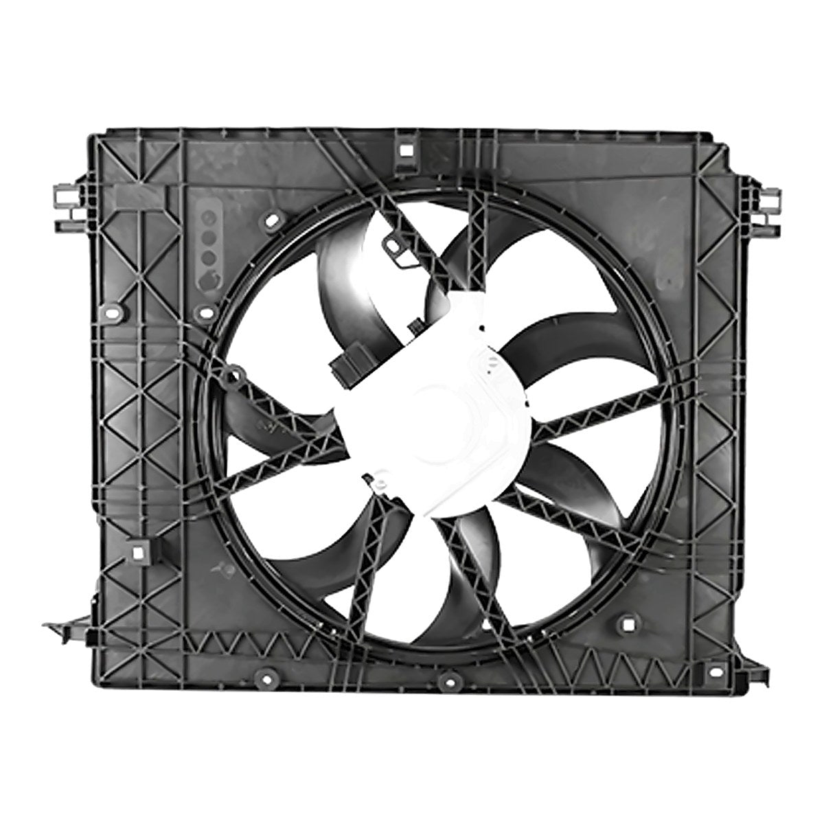2020-2022 Toyota Highlander Cooling Fan, to3115214. Front view.