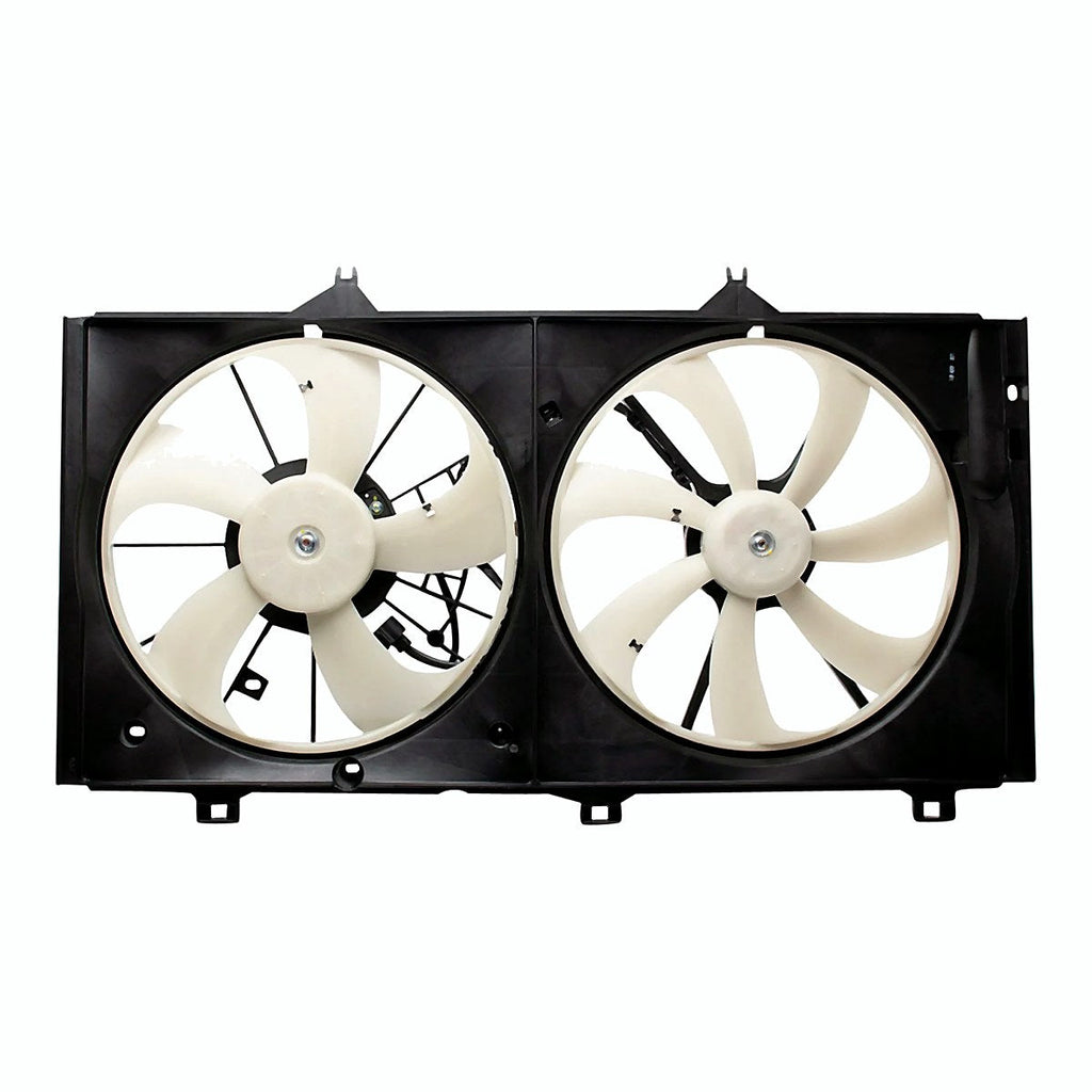 2007-2011 Toyota Camry Cooling Fan, to3117101. Front view.