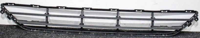 2016-2018 Volvo XC90 Grille Lower Black T5R/T6R/T8R Design , VO1036106. Angle view for visual reference.