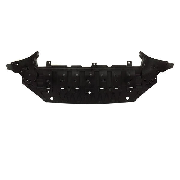 2018-2023 Volvo XC60 Deflector Front Lower Matte Black , VO1092101. Side view of the replacement part.