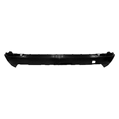 2016-2019 Volvo XC90 Rear Lower Bumper , VO1115106. Side view of the replacement part.