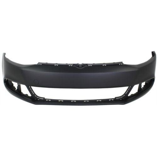 2011-2014 Volkswagen Jetta Front Bumper Primed Without Washer Without Sensor Sdn , VW1000190. High-strength and long-lasting.