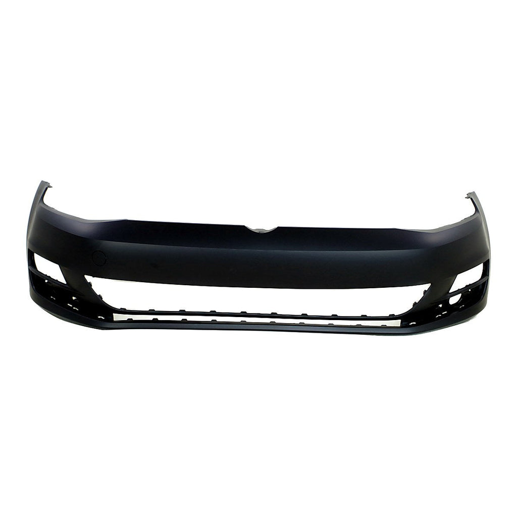 2015-2017 Volkswagen Golf Hatchback Front Bumper Fr, vw1000208. Front view.