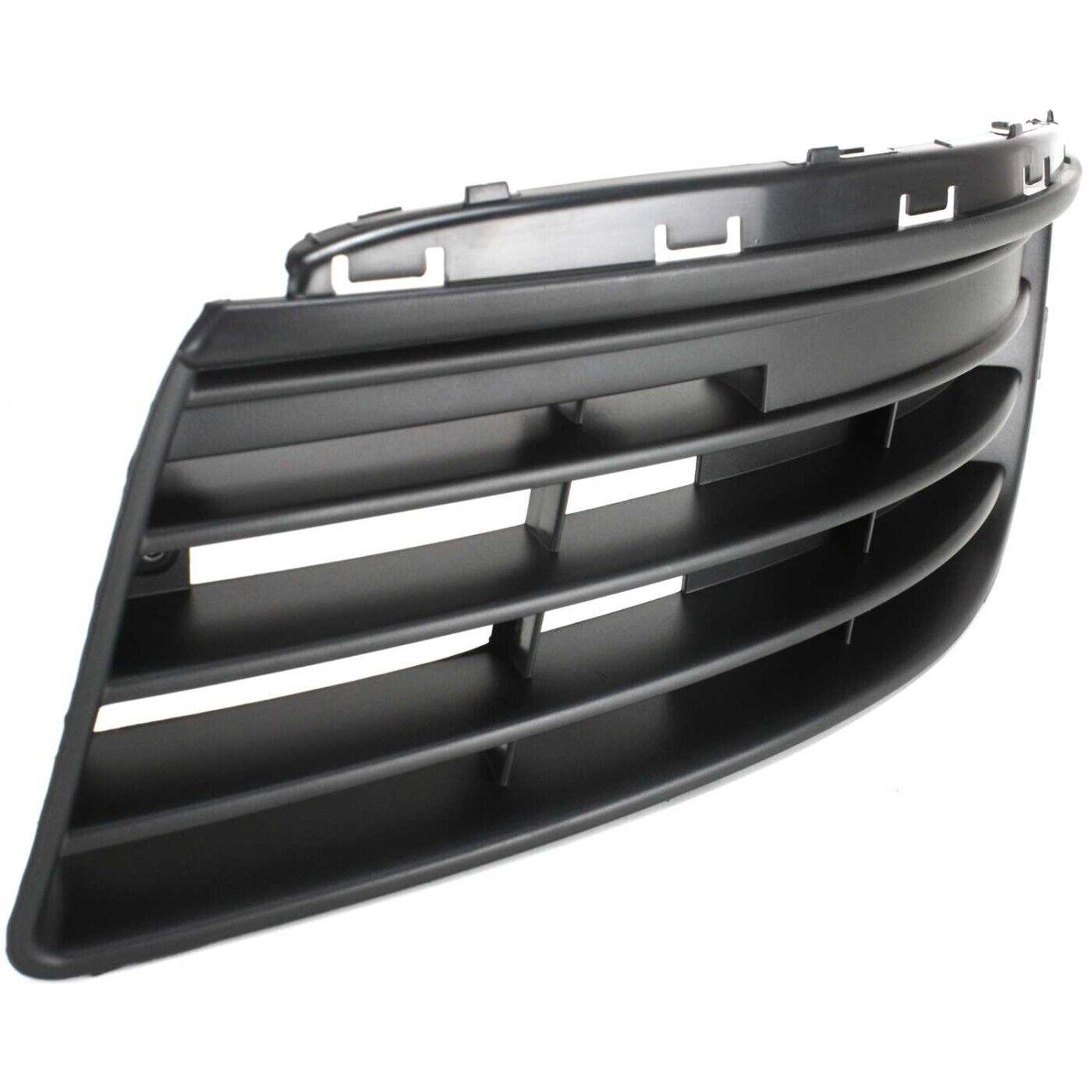 2009-2010 Volkswagen Jetta Wagon Grille Lower Driver Side Without Fog Lamp Hole , VW1036108. Designed for OEM alignment.