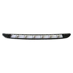 2011-2014 Volkswagen Touareg Bumper Spoiler Insert Front , VW1037103. Side view of the replacement part.