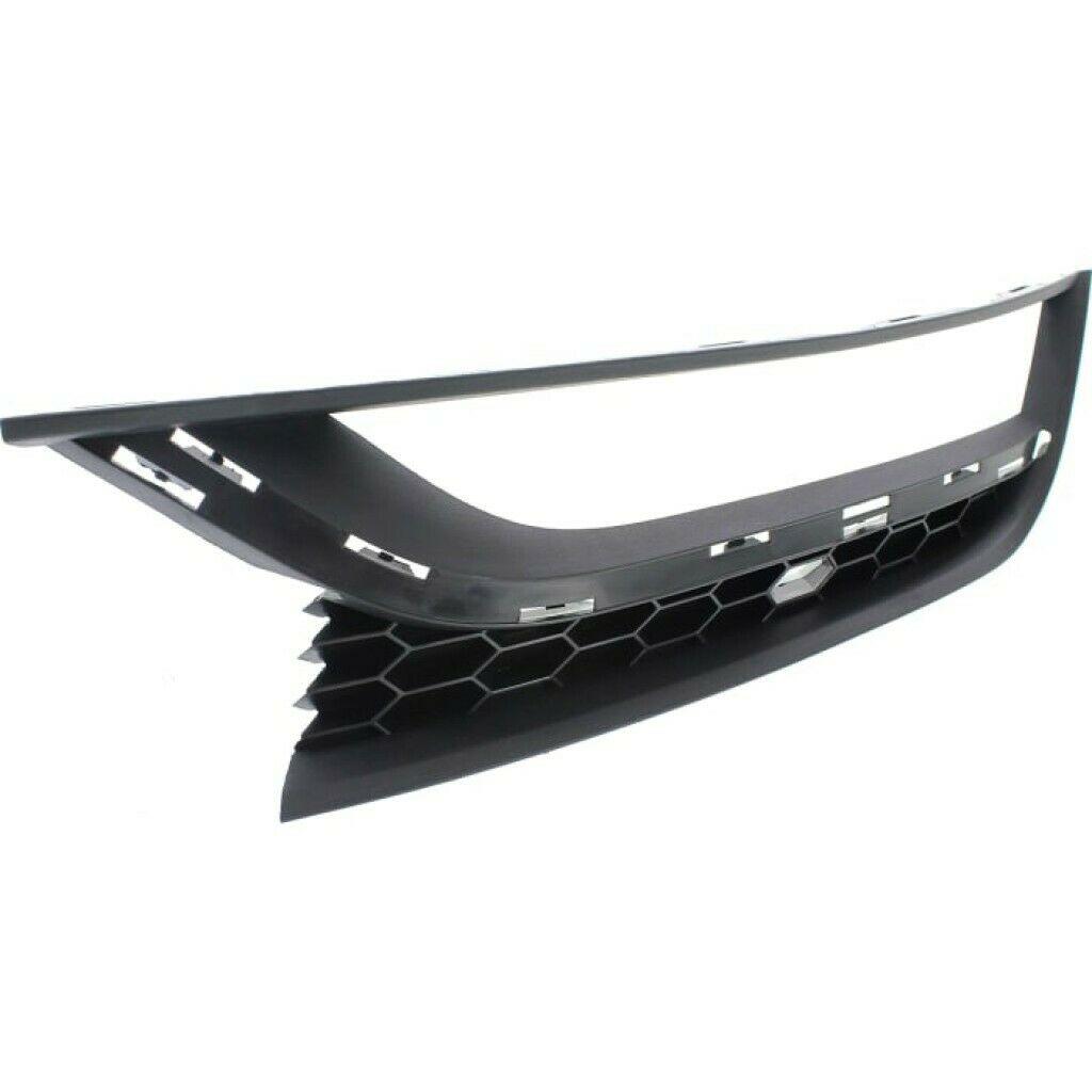 2012-2015 Volkswagen Passat Fog Lamp Bezel Front Driver Side Dark Gray , VW1038122. High-quality aftermarket part.