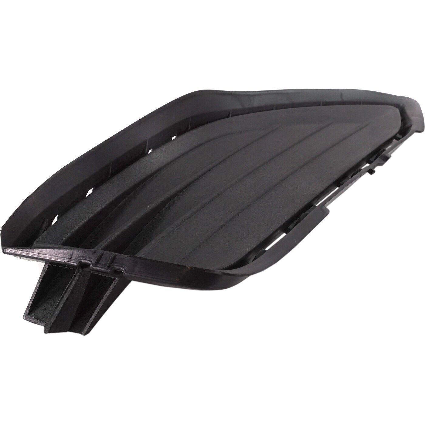 2019-2021 Volkswagen Jetta Fog Lamp Cover Front Driver Side Textured Black , VW1038159. Angle view for visual reference.