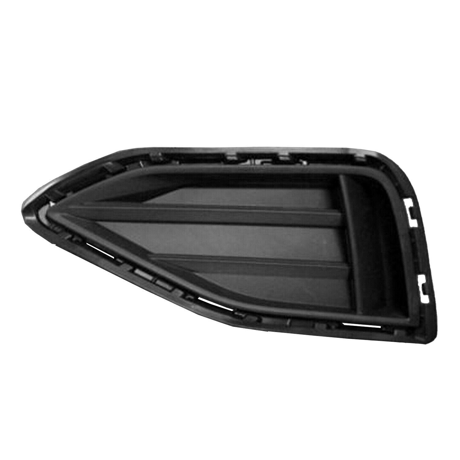 2020-2022 Volkswagen Passat Fog Lamp Cover Front Driver Side Textured Black , VW1038168. Installed view for reference.