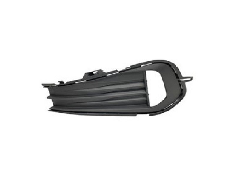 2022-2023 Volkswagen Jetta Fog Lamp Bezel Front Driver Side Textured Black , VW1038176. Precision fitment for collision repair.