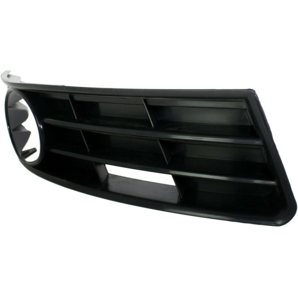 2006-2010 Volkswagen Passat Grille Lower Passenger Side With Fog Lamp Hole , VW1039106. Angle view for visual reference.