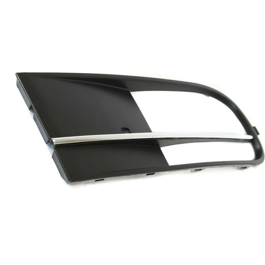 2012-2016 Volkswagen Beetle Grille Lower Passenger Side With Fog Lamp Hole , VW1039117. Designed for OEM alignment.