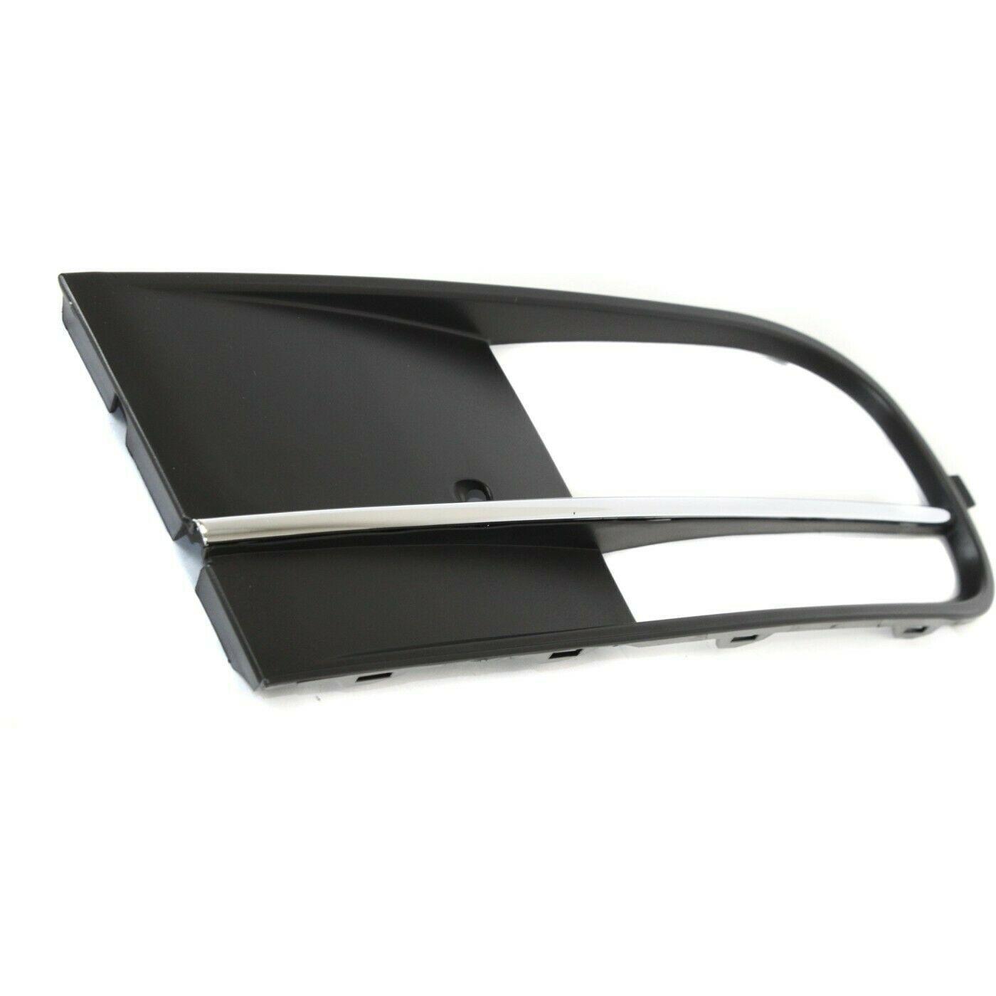 2012-2016 Volkswagen Beetle Grille Lower Passenger Side With Fog Lamp Hole , VW1039117. Designed for OEM alignment.