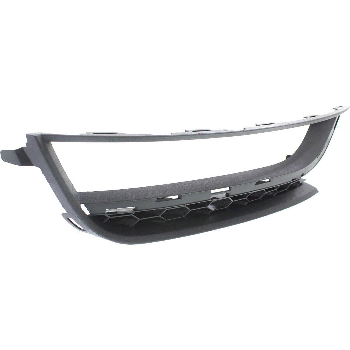 2012-2015 Volkswagen Passat Fog Lamp Bezel Front Passenger Side Dark Gray , VW1039122. Factory-style replacement part.