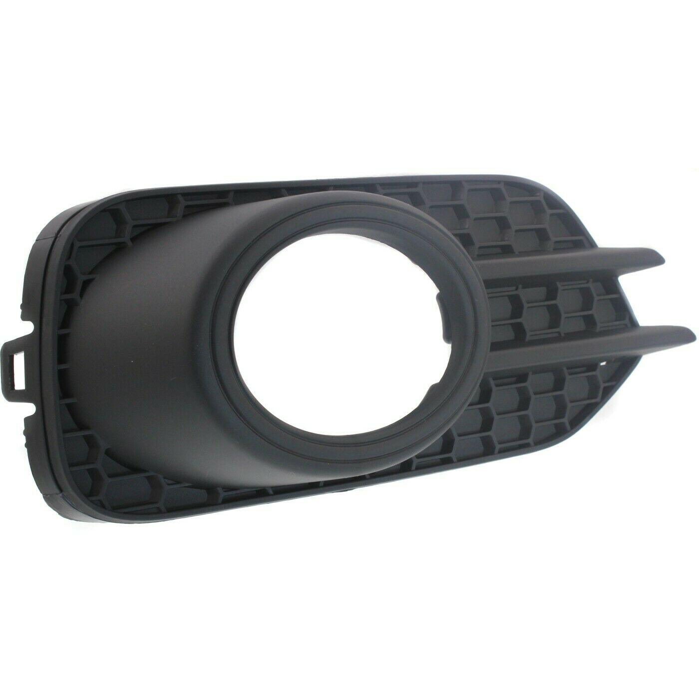 2017-2018 Volkswagen Tiguan Limited Fog Lamp Bezel Front Passenger Side , VW1039123. Side view of the replacement part.