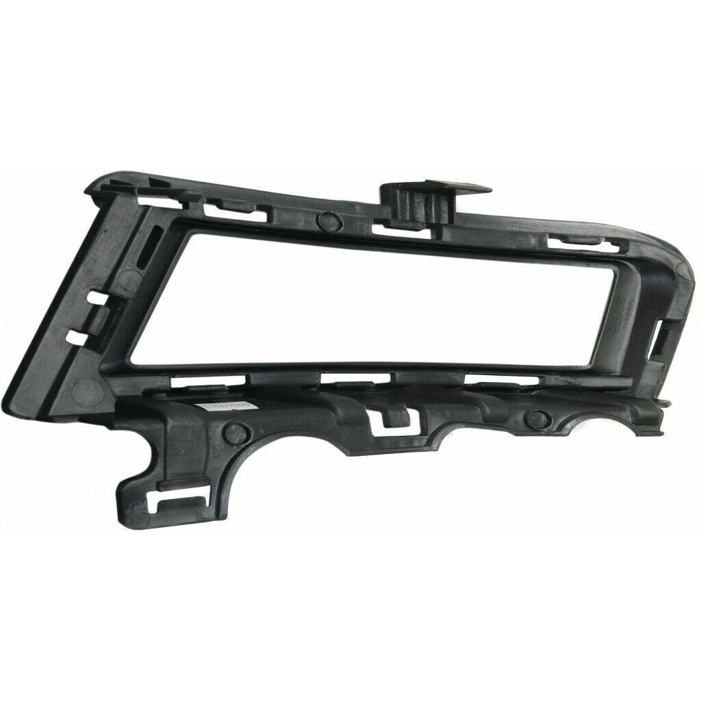 2015-2017 Volkswagen Golf Sportwagen Fog Lamp Bezel Front Passenger Side Black , VW1039147. Exact fit for vehicle restoration.