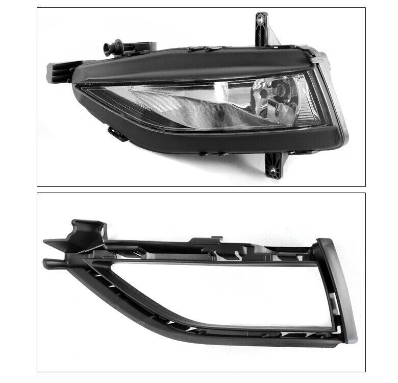 2018-2021 Volkswagen Golf Hatchback Fog Lamp Bezel Front Passenger Side , VW1039156. Replacement part ready for install.