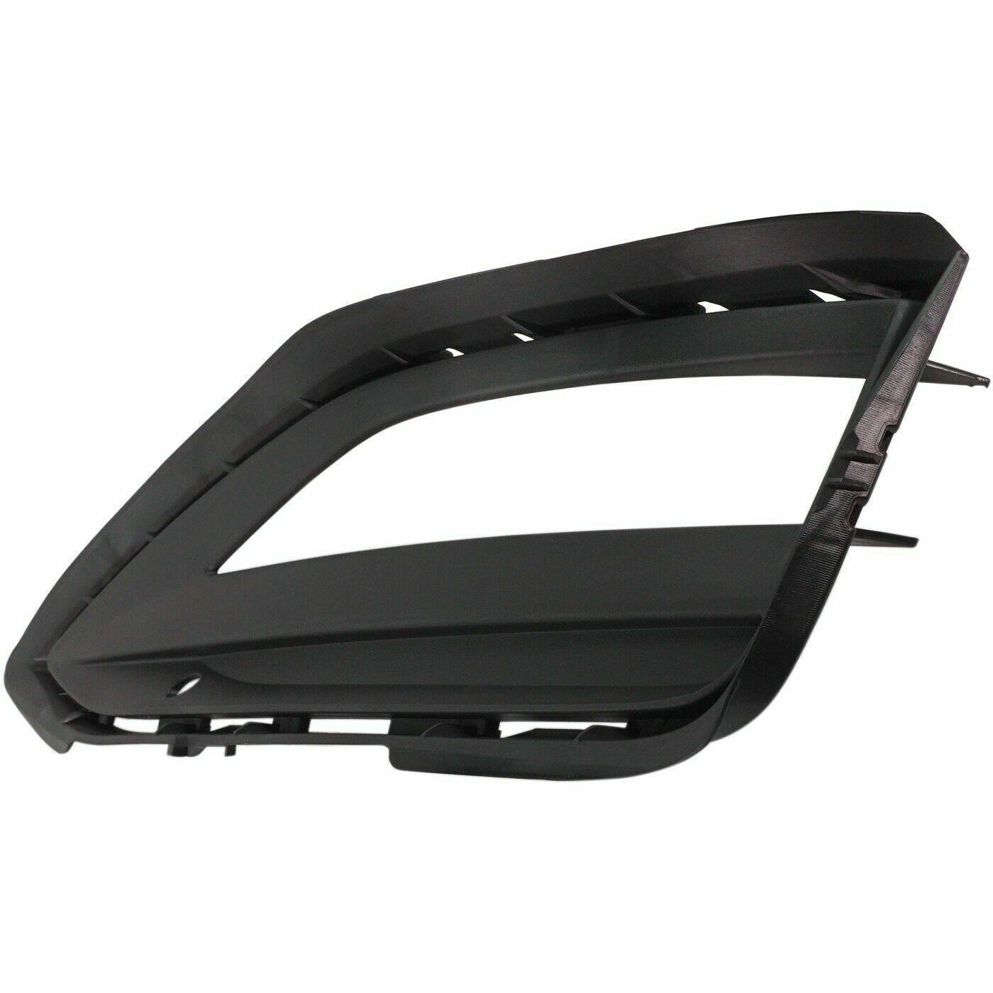 2019-2021 Volkswagen Jetta Fog Lamp Bezel Front Passenger Side Textured , VW1039160. Exact fit for vehicle restoration.