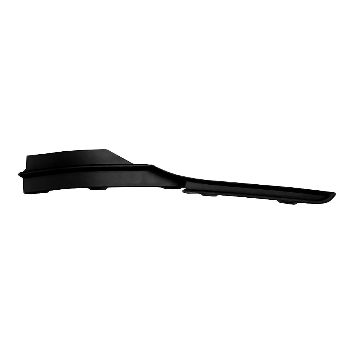 2018-2019 Volkswagen Golf Sportwagen Front Driver Side Bumper Moulding, vw1046109. Front view.