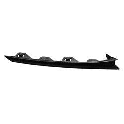 2020-2022 Volkswagen Passat Bumper Moulding Front Passenger Side Textured Black Extends Outward , VW1047116. Installed view for reference.